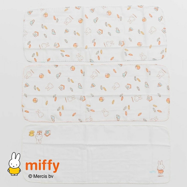 【S】miffy雑貨 浴用ガーゼ3点セット
